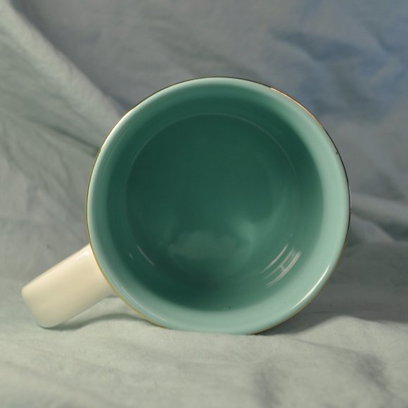 16 oz David's Tea holiday reindeer mug (w887) - Picture 8 of 10